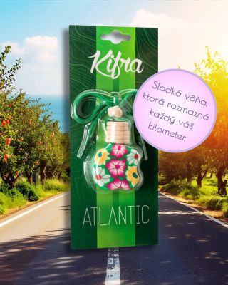 🚗 Poznáte už vôňu do auta Kifra Atlantic? 🌊 🍓 Sladká aróma lesných plodov, 🍦 jemný dotyk vanilky a 🌺 kvetinové tóny, ktoré...