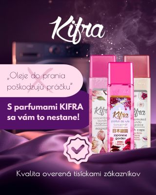 💭 Poškodzujú oleje do prania práčku? S parfumami Kifra je to len mýtus! 💜 Naša značka vznikla už v roku 2016 a dnes ju...