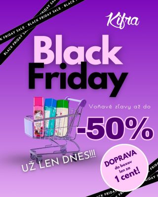 🖤 Posledný deň Black Friday! Ak máte vyhliadnuté svoje obľúbené vône, tak neváhajte lebo zásoby sa míňajú a Black Friday...